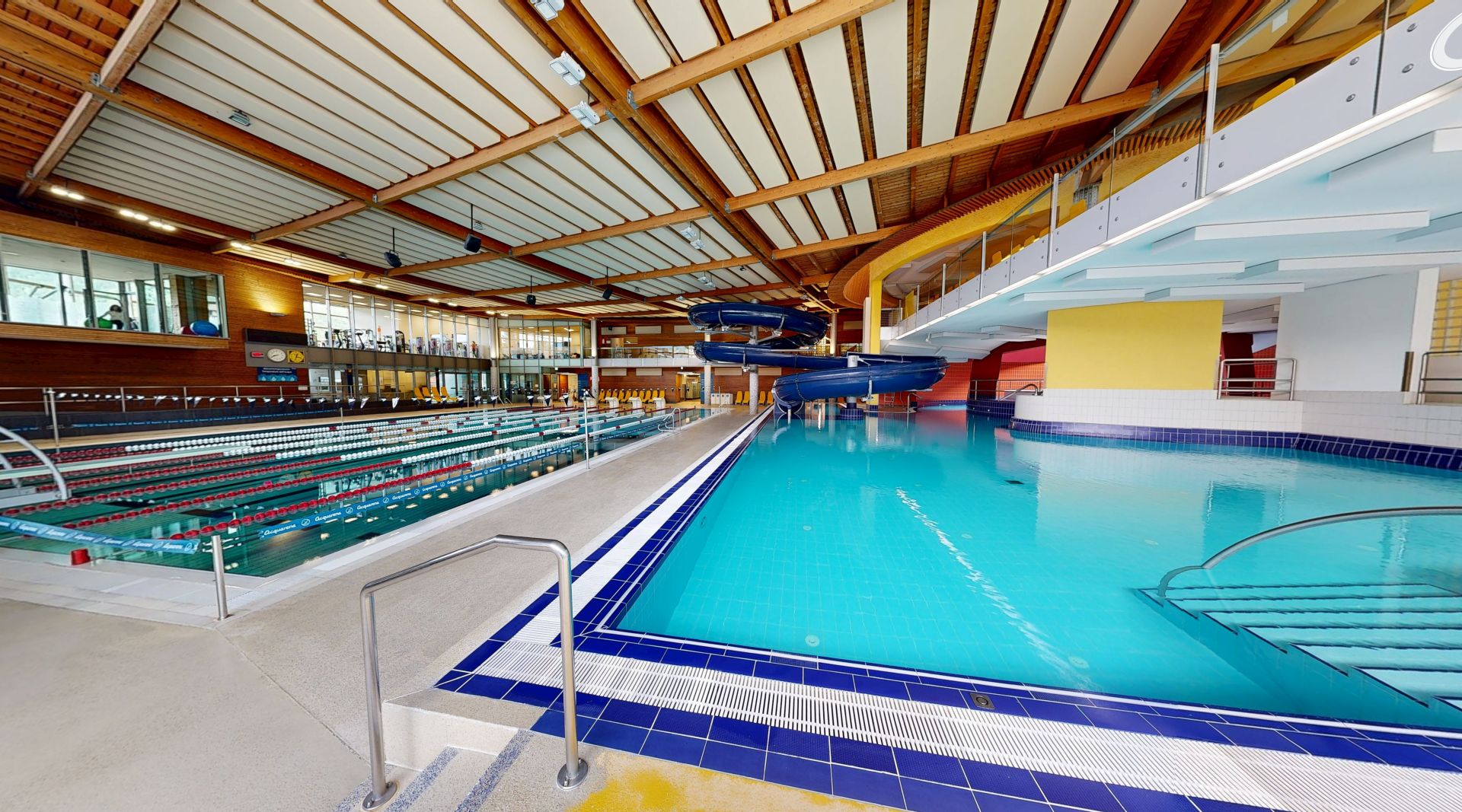 Übersicht Sport- und Funbecken indoor Übersicht Sport- und Funbecken indoor